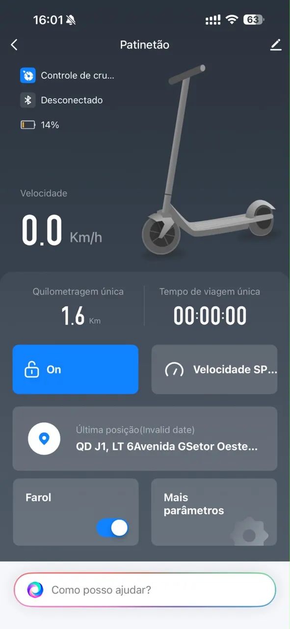 Patinete elétrico - 03 dias de uso  - Foto 3