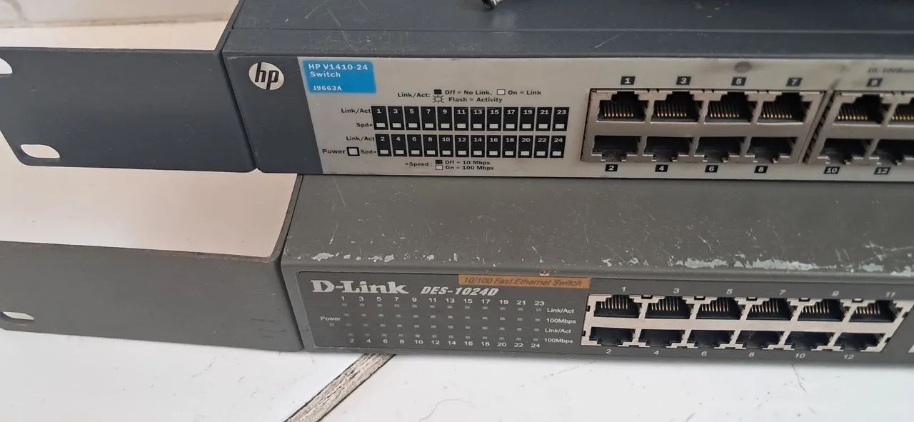 2 Switch e 1 Patch Panel 