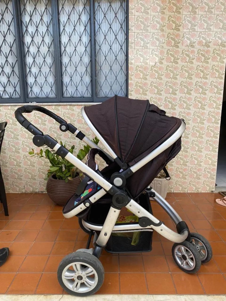Carrinho de bebê com Moisés  - Foto 4