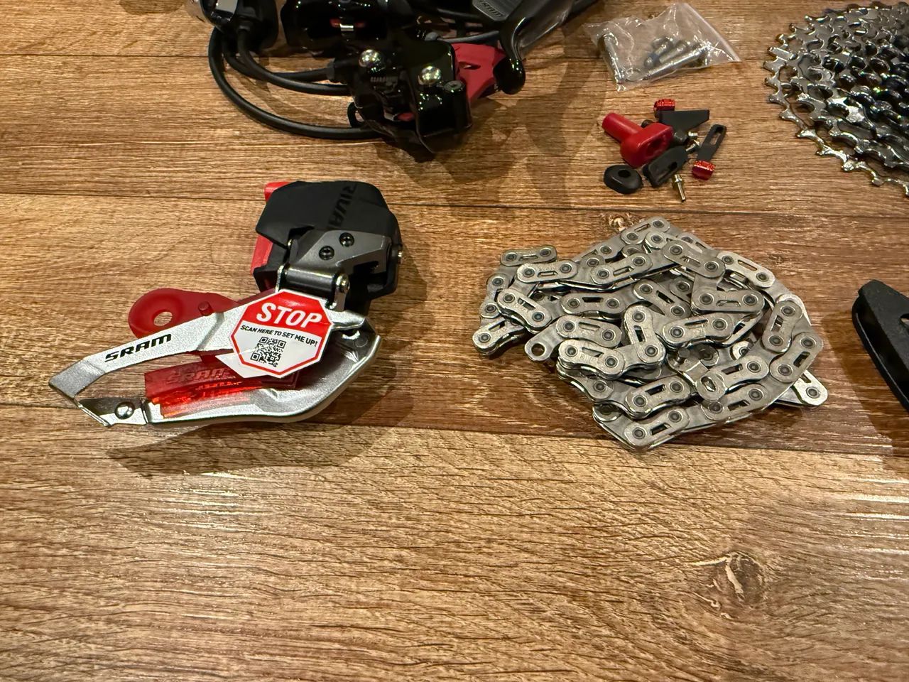 SRAM AXS 12Sコンポセット RED RIVALミックス Grupo Sram Rival 12v ASX Completo - Ciclismo - Taguatinga Sul