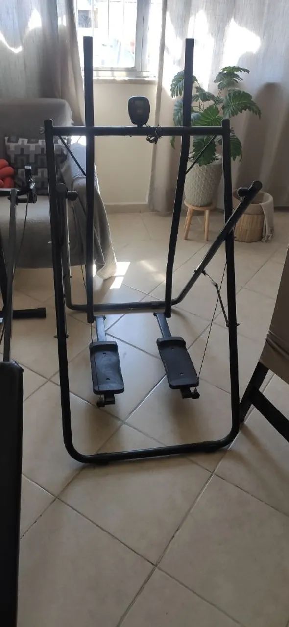 Elíptico simulador de caminhada ginastica