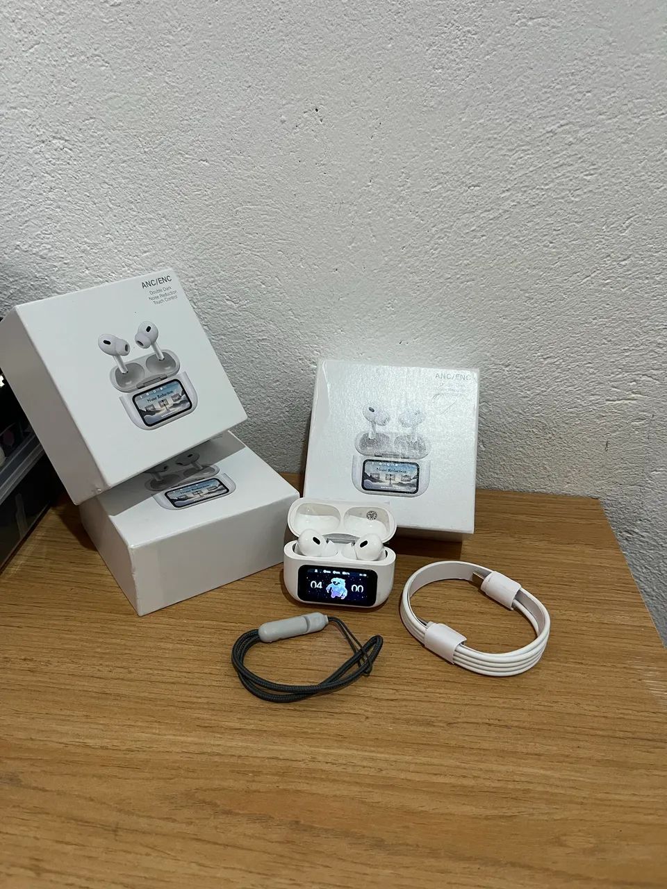 Fone de ouvido Bluetooth Com tela - Foto 2