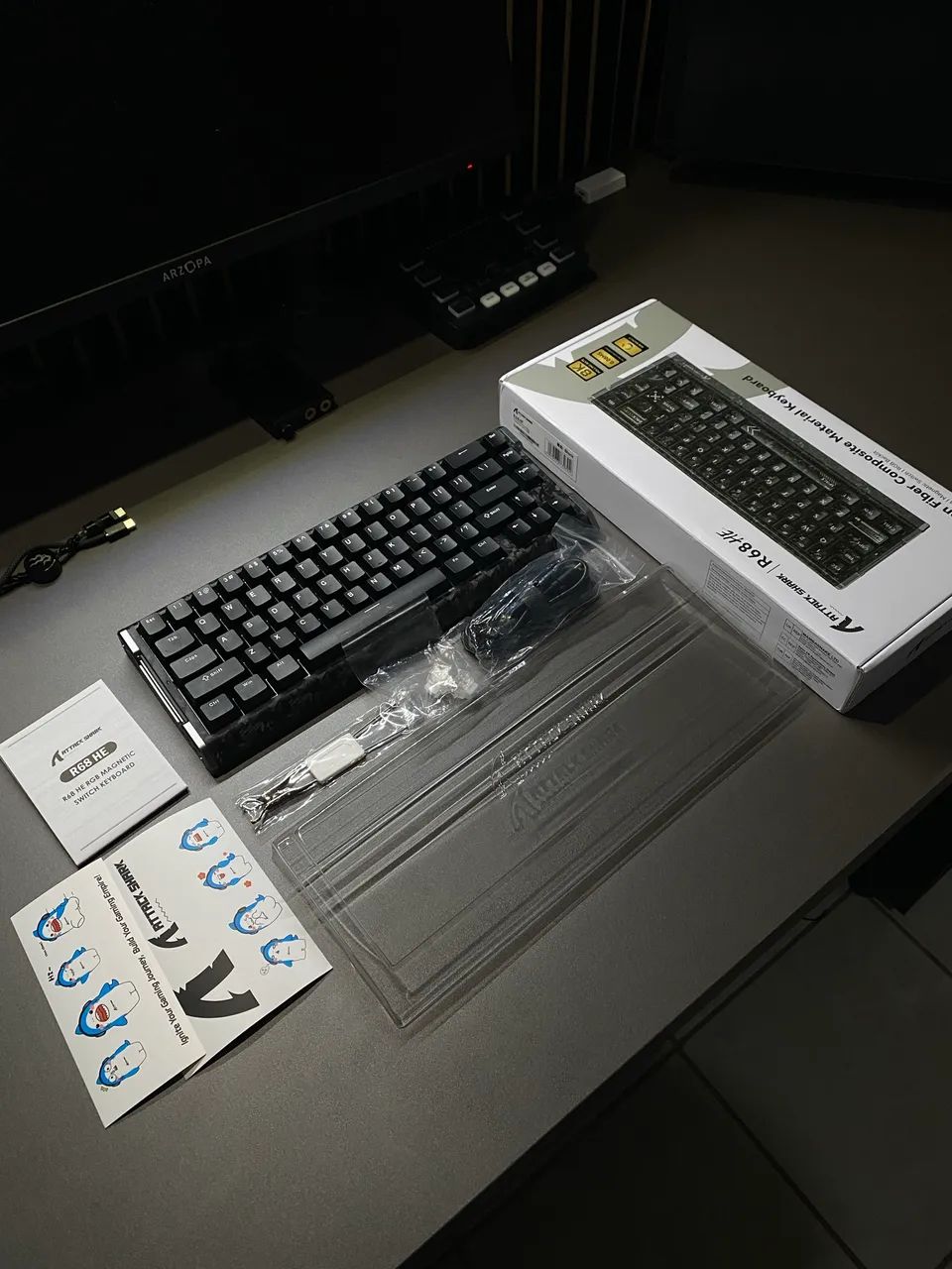 Attack shark r68 he carbon fiber - Periféricos e Acessórios de