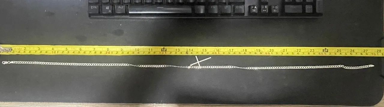 Corrente de prata 925 com pingente