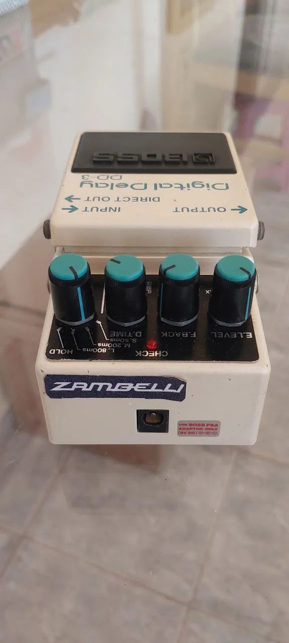 Pedal Boss DD-3 Digital Delay - Mod Zambelli (Modificado) - Foto 4