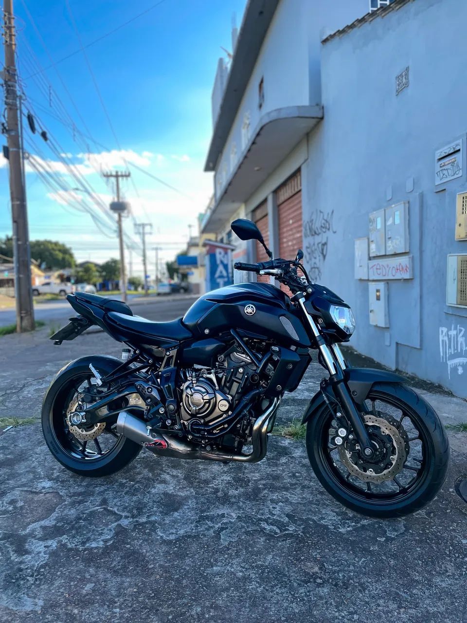 Yamaha MT-07 2024 Impecável - 6.653 KM - Estado de Zero - Foto 3