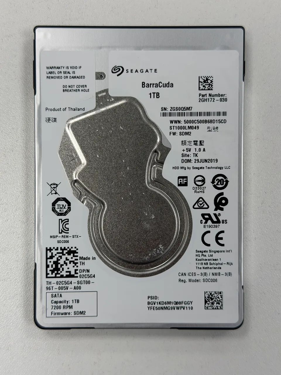 Seagate Barracuda 1TB
