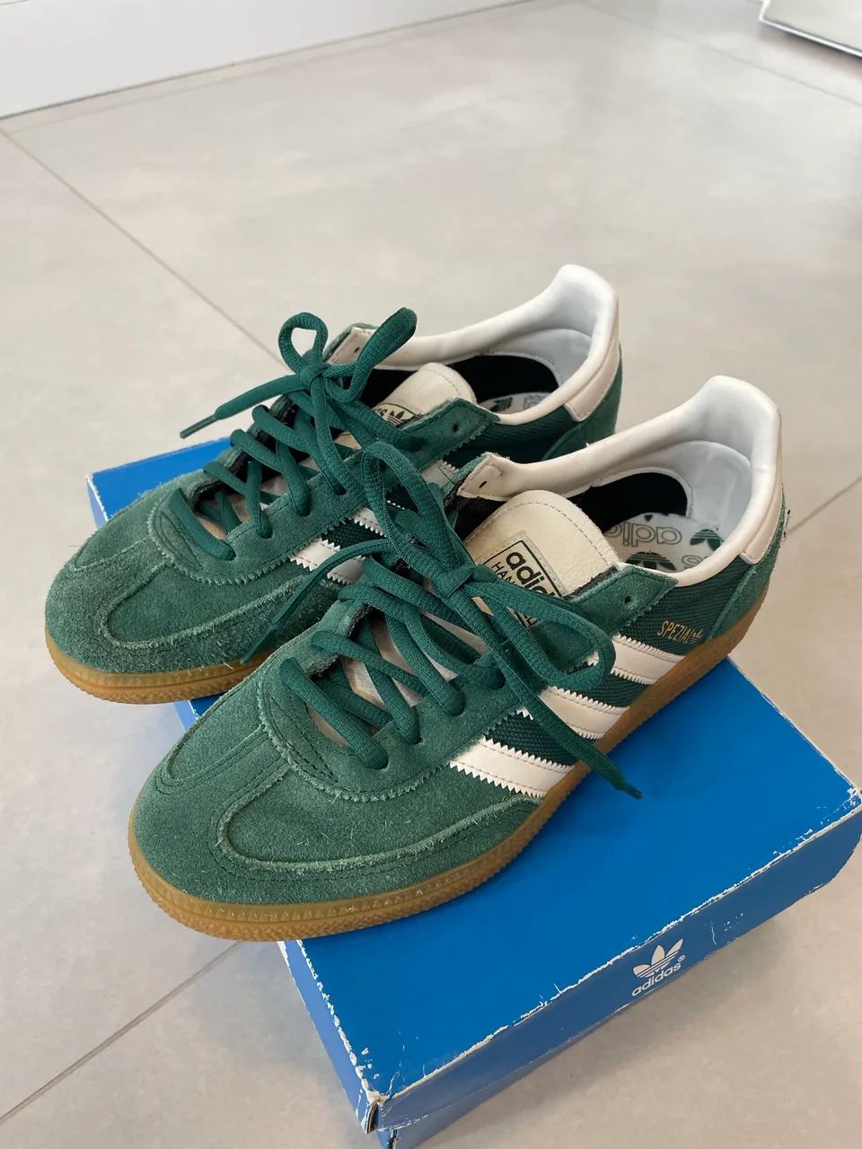 Tênis Spezial verde  - Foto 4