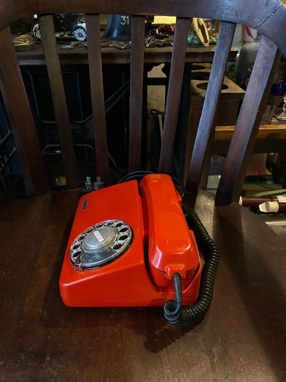 Antigo telefone Ericsson vermelho (ref:290) - Foto 2