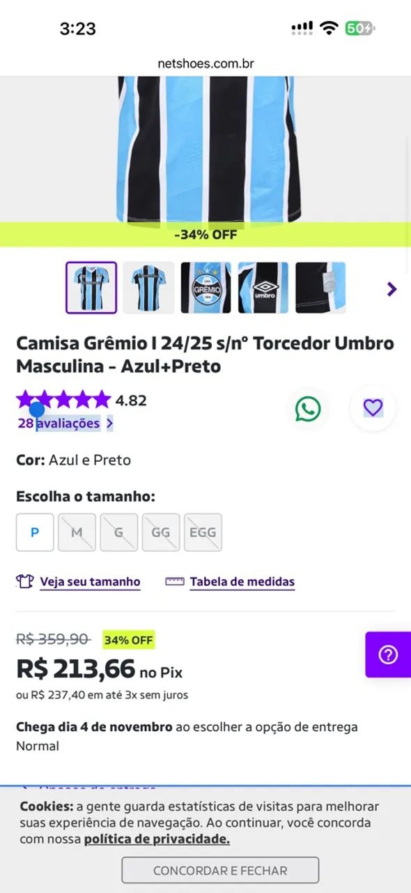 Camisa do grêmio nova  - Foto 2
