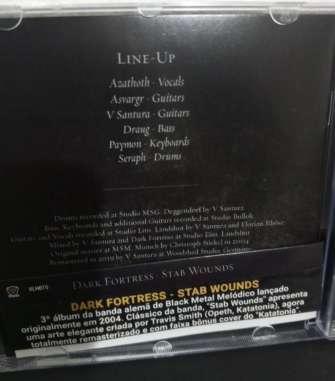 Cd Dark Fortress - Stab Wounds - Nacional - Usado - Foto 4