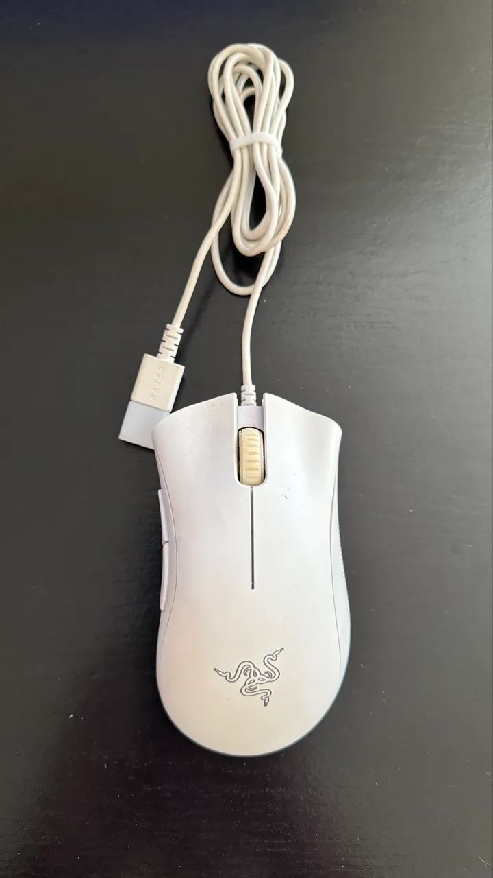 Mouse Gamer Razer Deathadder Essential White Edition - Foto 2