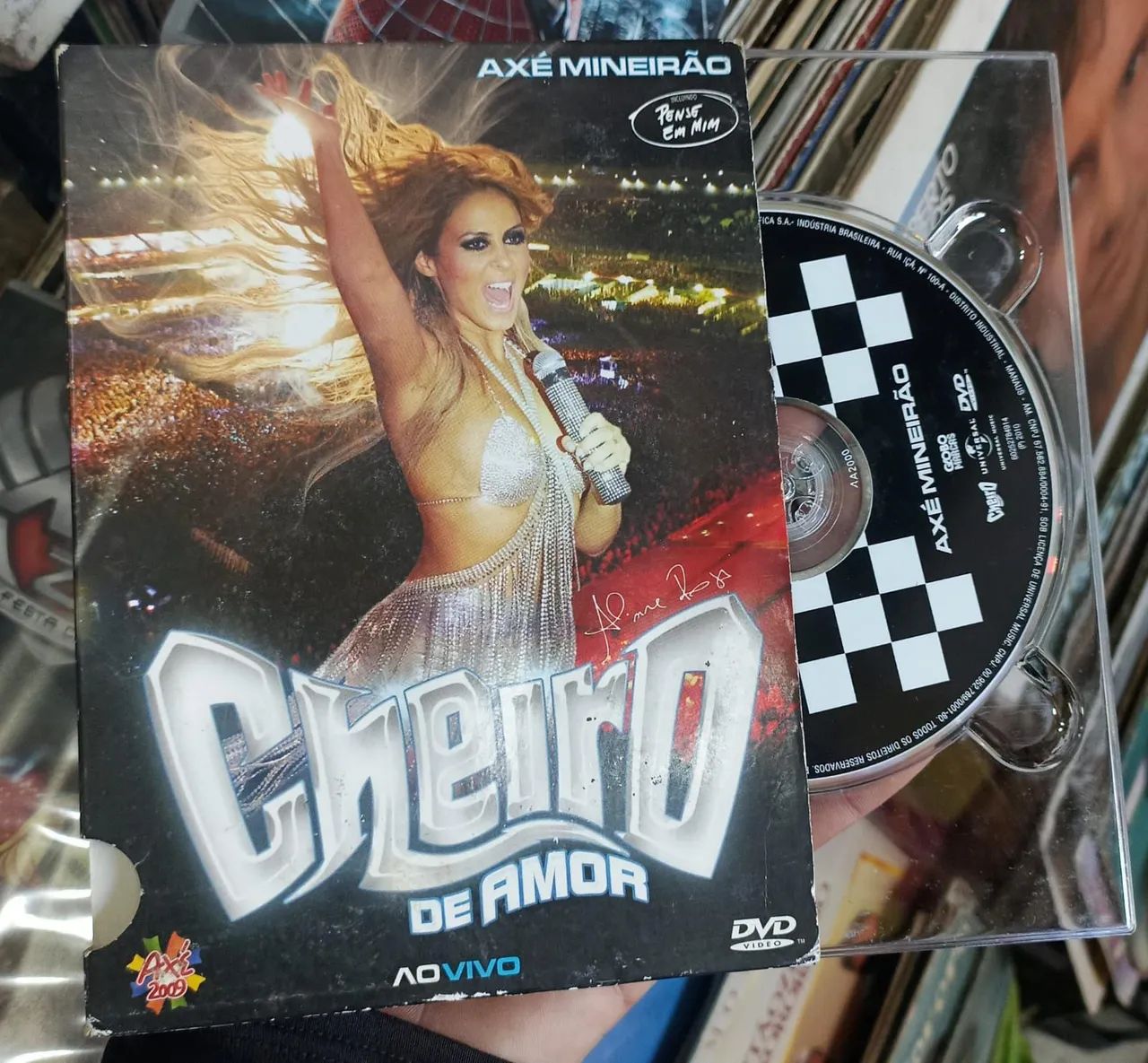 DVD banda Cheiro de Amor só vivo 