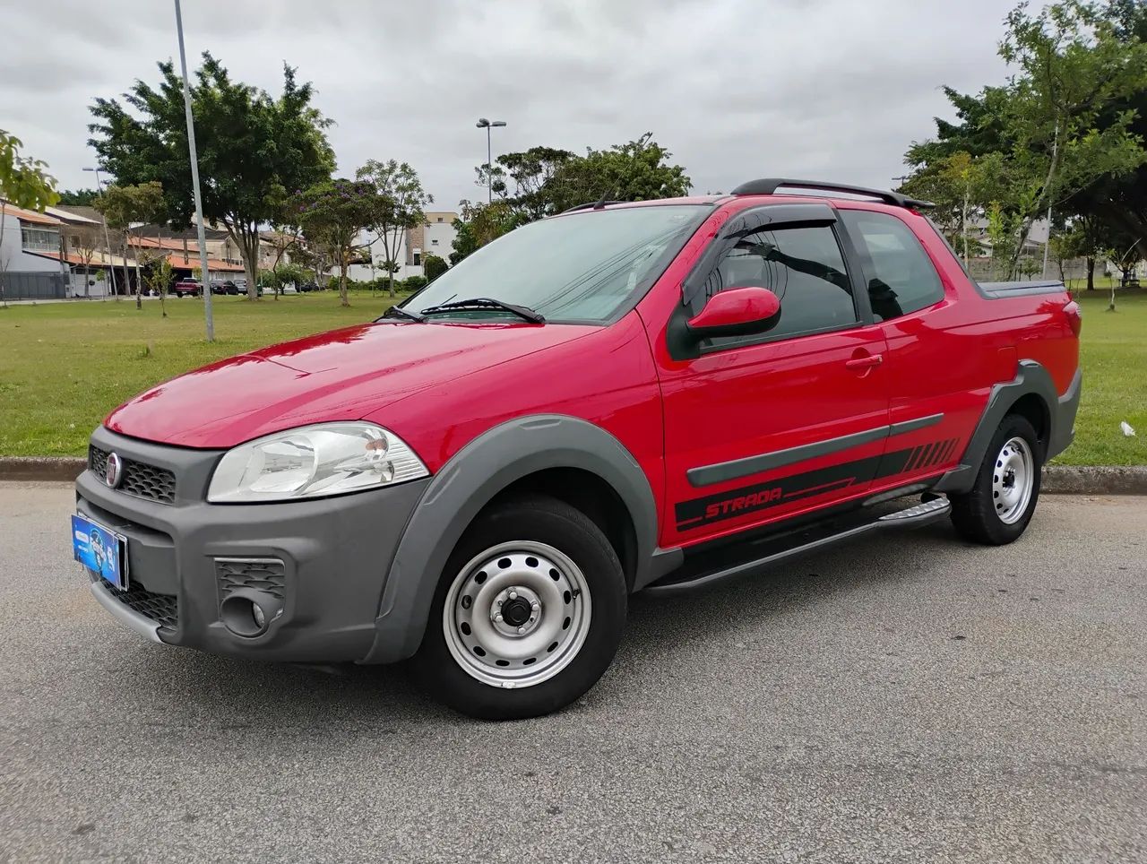Fiat Strada Working Hard 1.4 Fire Flex 8V CD 2018 - Foto 2