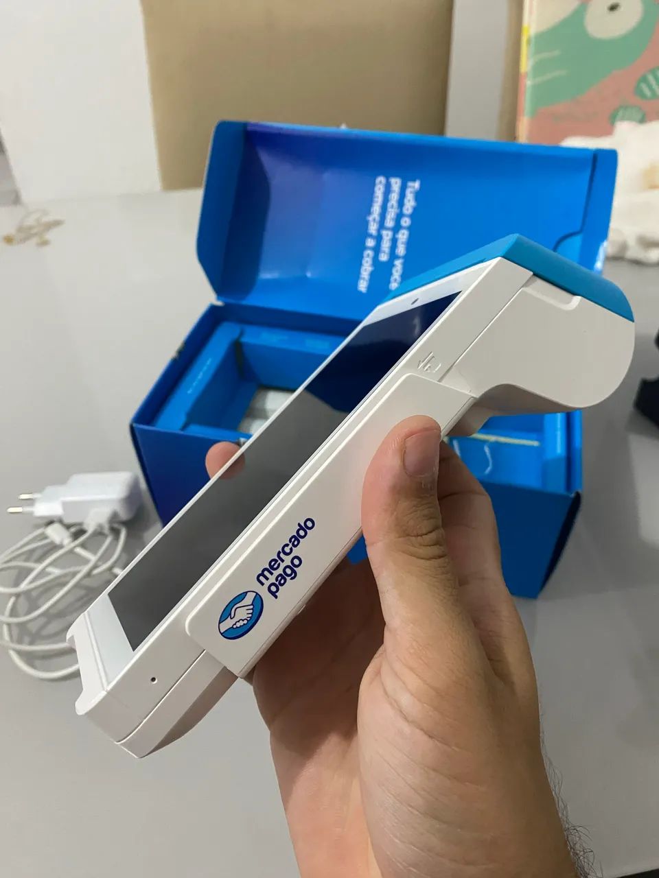 Maquininha de cartão Marcado Pago Smart Point 2 - Foto 3