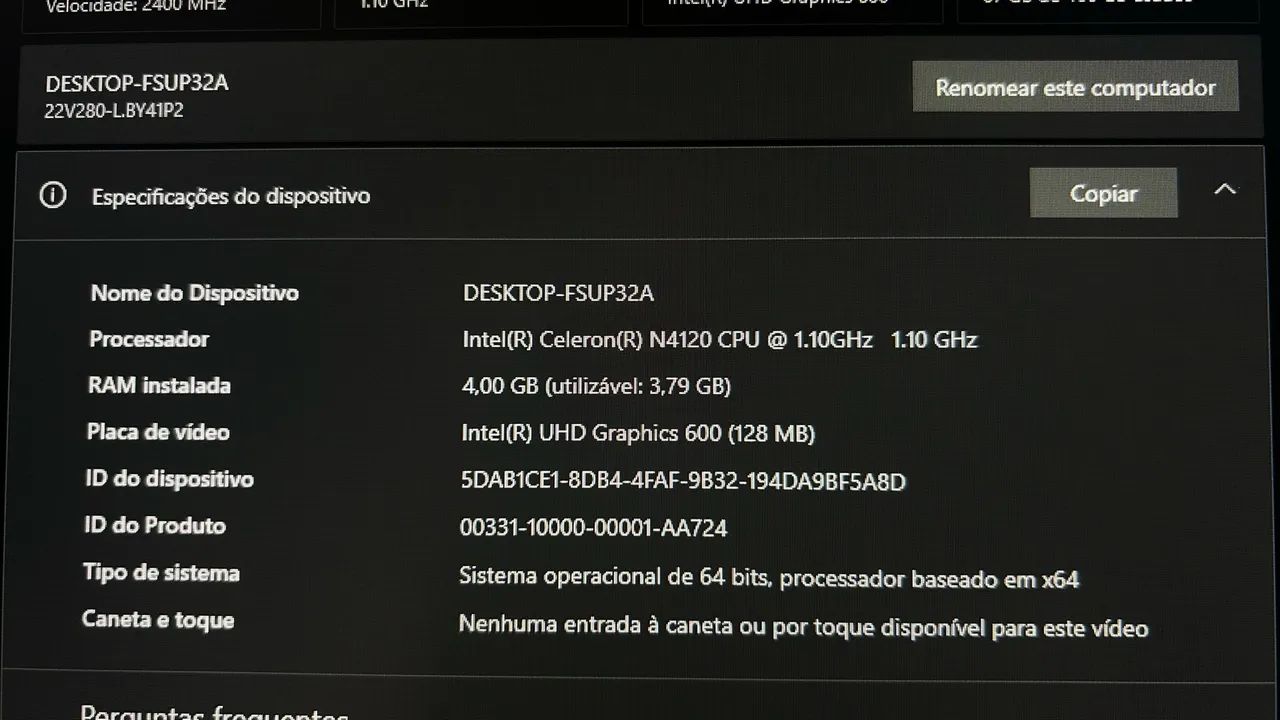 Computador all in one - novo - Foto 2
