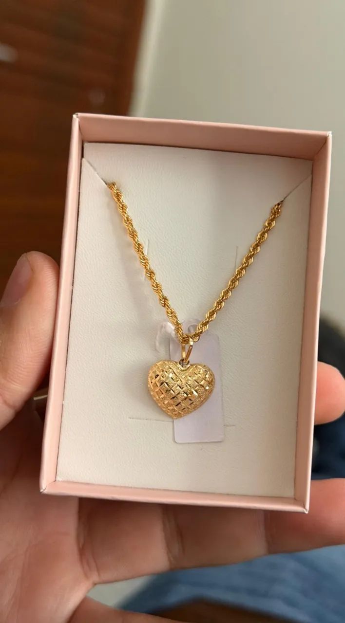 Corrente feminina em ouro18k  - Foto 2