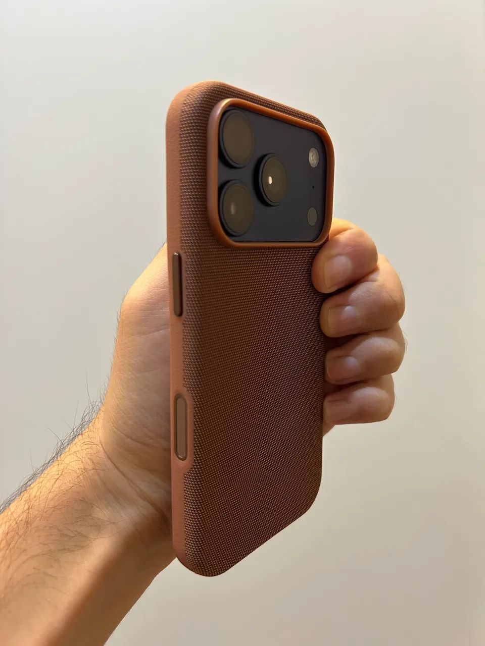 Case TechWoven iPhone 17 Pro - Laranja Sierra - Acessórios de
