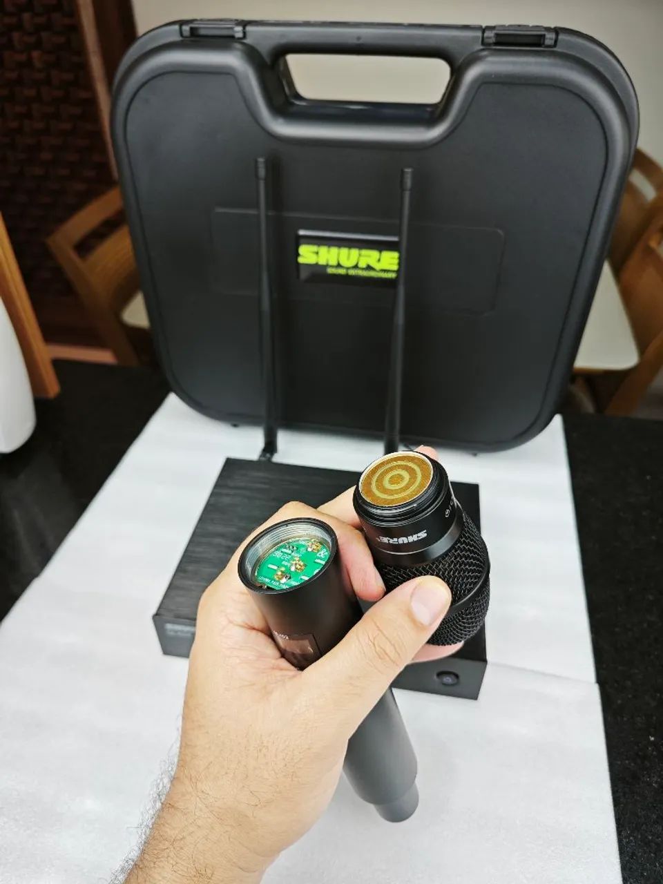 MICROFONE QLXD4 KSM9 CONDENSADOR  + CASE - Foto 4