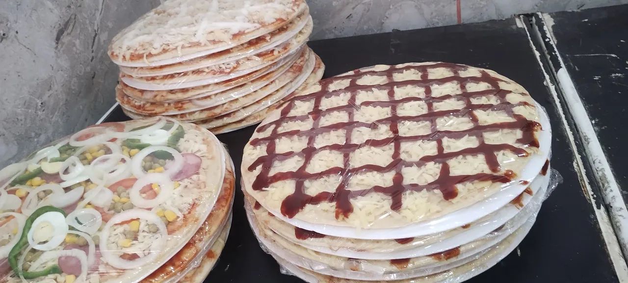 Pizzas pré assada Varejo e Atacado 