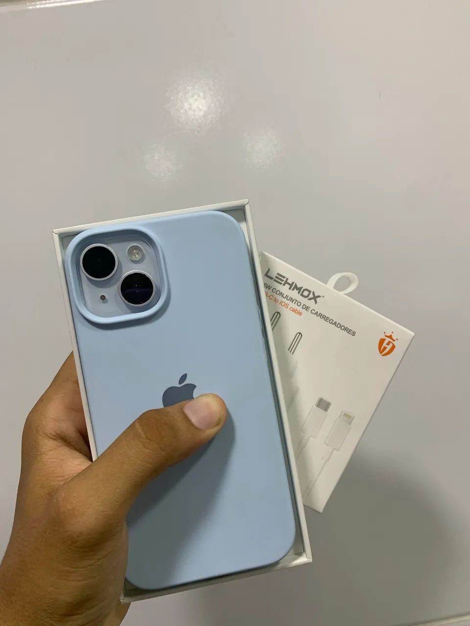 iphone 15 256GB com nota + carregador turbo  - Foto 4