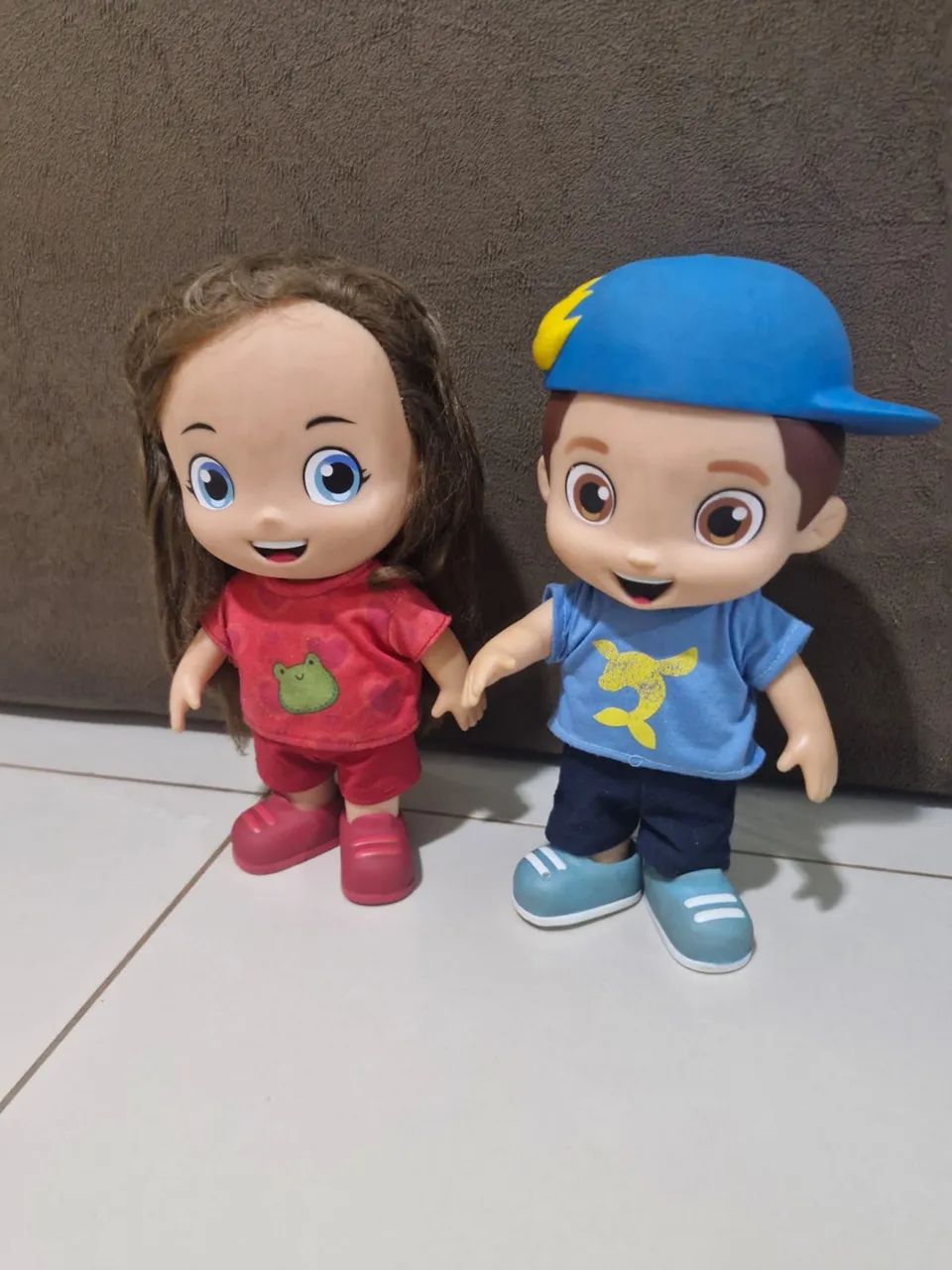 Lucas Neto e Gi - falam frases - Foto 2