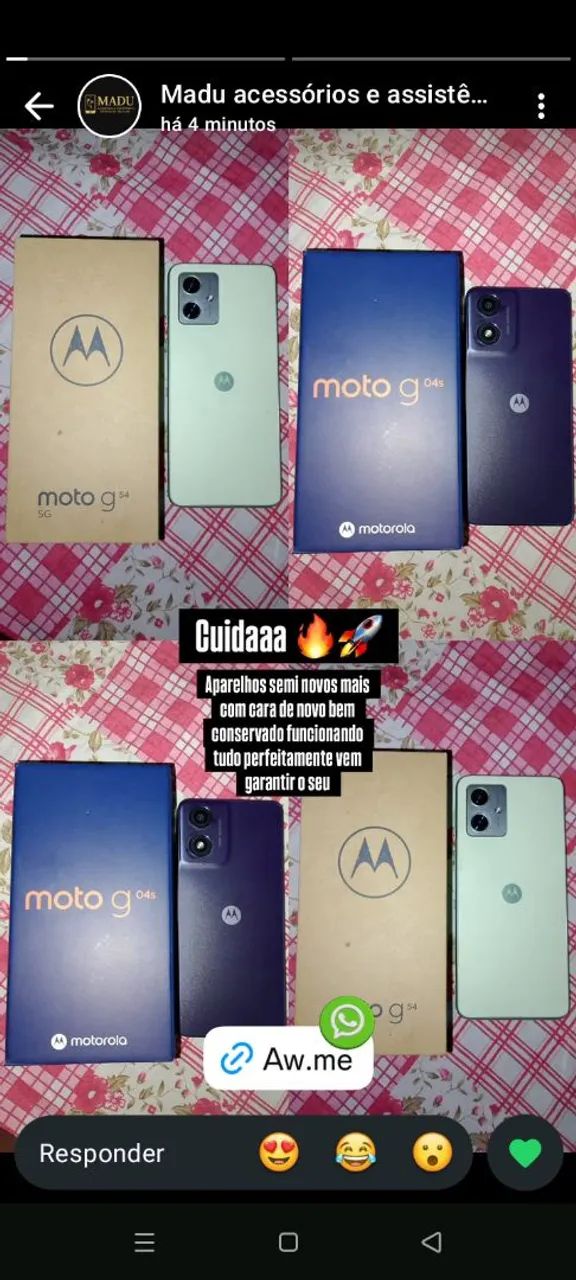 Vendo dois celulares semi-novos