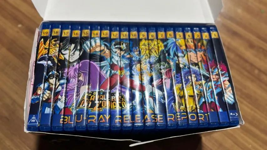 Box Dvd Cavaleiros do Zodiaco - DVD, Blu-Ray e Vídeo Cassete