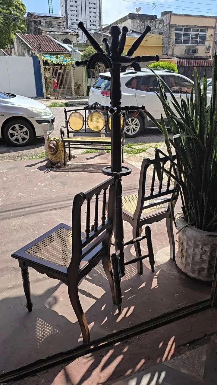 Cadeiras estilo colonial com palinha com palinha. - Foto 3