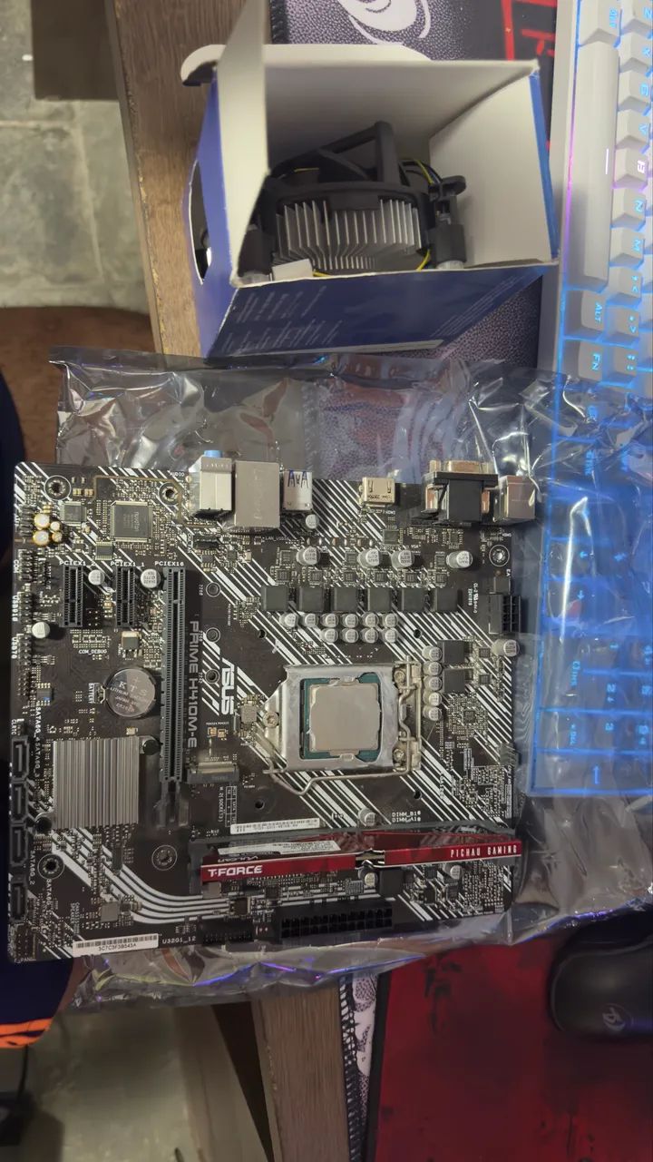 Kit processador memória ram e placa mãe  - Foto 2