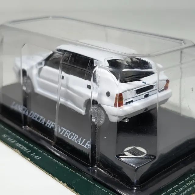 ミニカー hpi-racing 1/43 LanciaDelta HF Miniatura Lancia Delta HF Integrale Branca - Escala 1:43 Del Prado