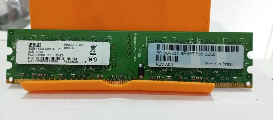 Memória Smart 02 GB DDR2 PARA PC