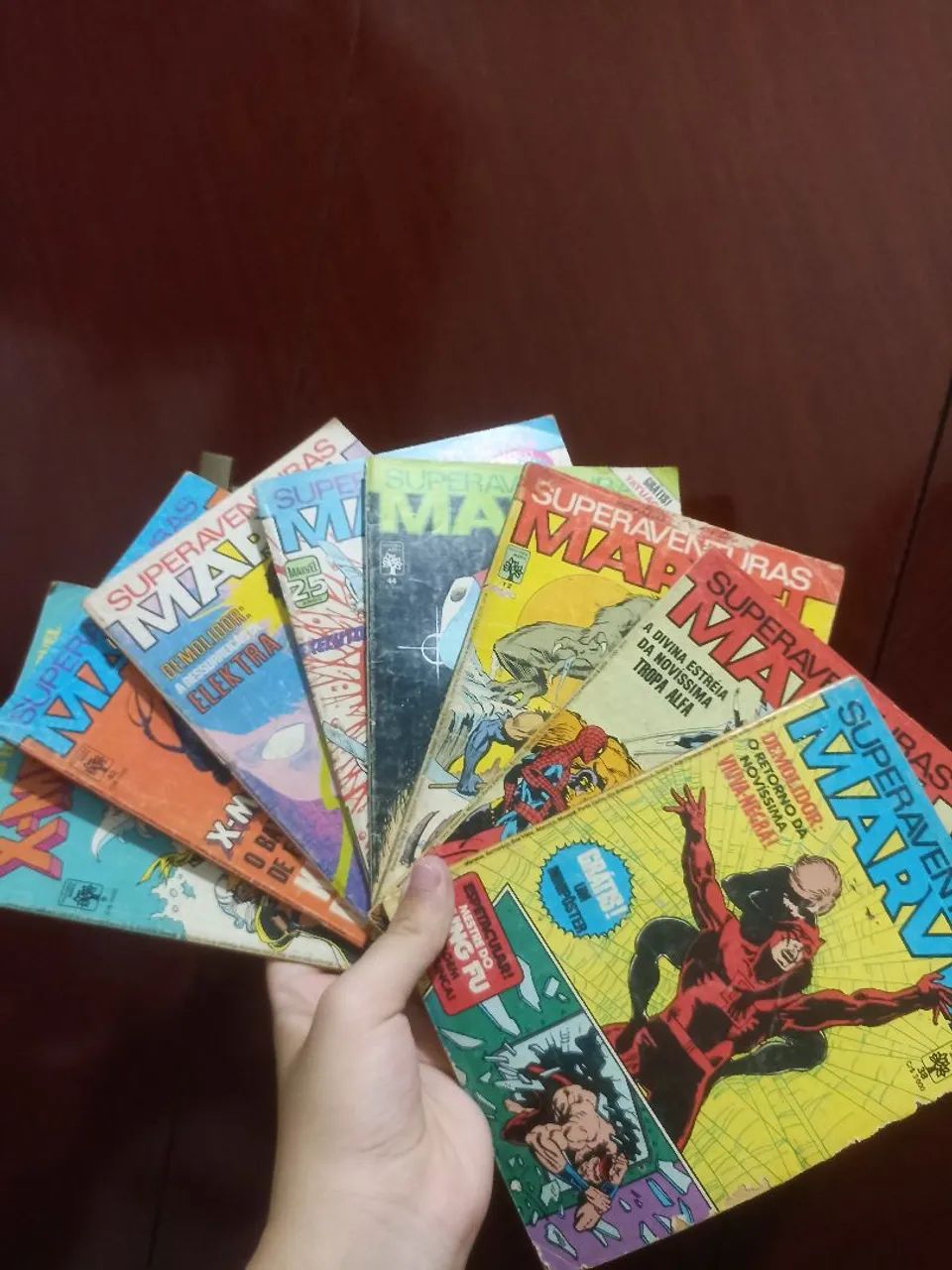 8 Quadrinhos antigos Marvel 