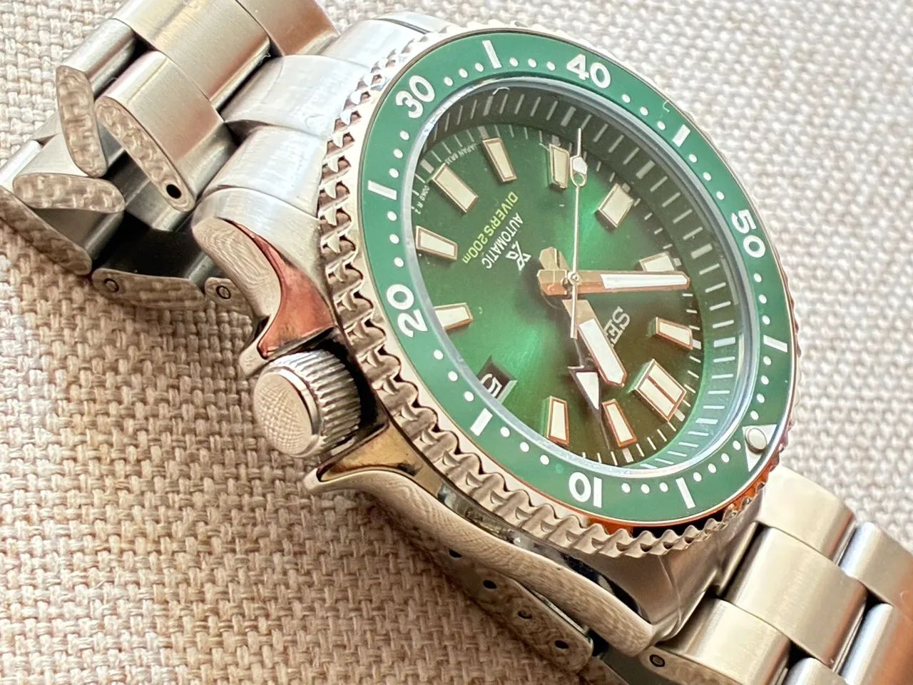 Seiko MOD Prospex GMT automático 