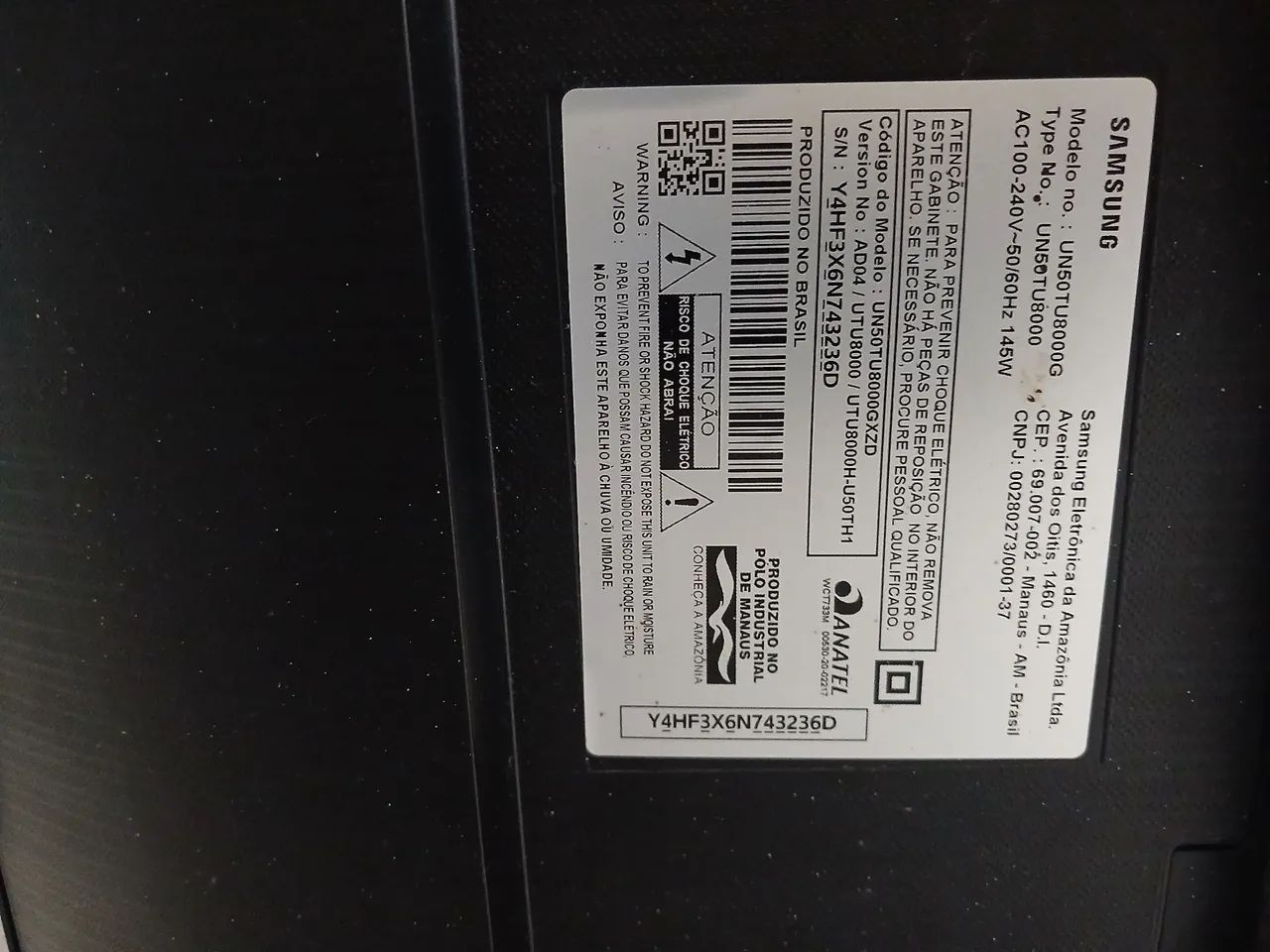 TV SAMSUNG 50POL. TU8000 - Foto 3