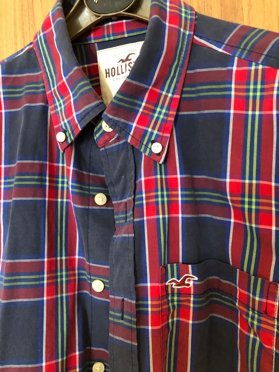 Camisa xadrez HOLLISTER  - Foto 2