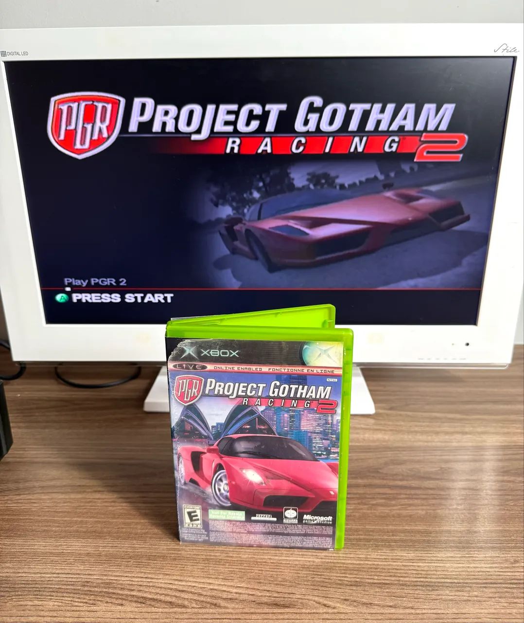 Project Gotham Racing 2 Xbox clássico 