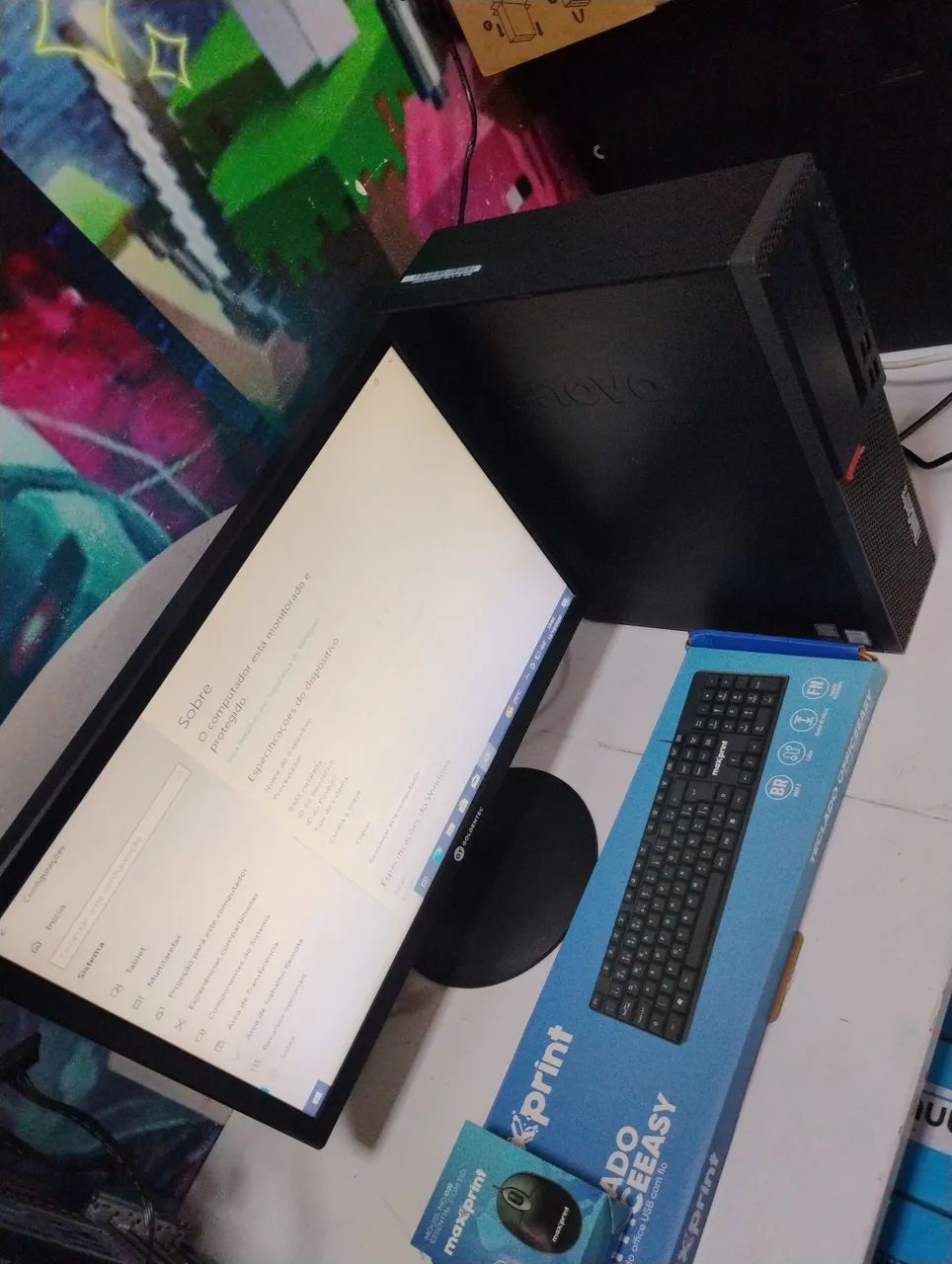 COMPUTADOR LENOVO  i7 de 8ª geração - Foto 5