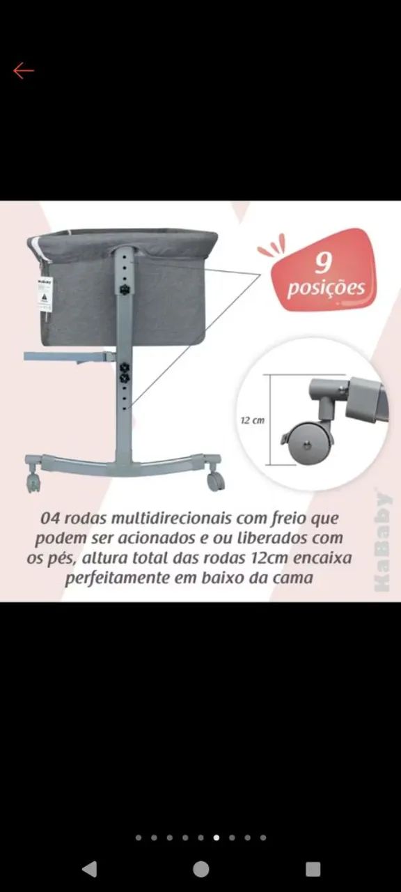Berço portátil  - Foto 4