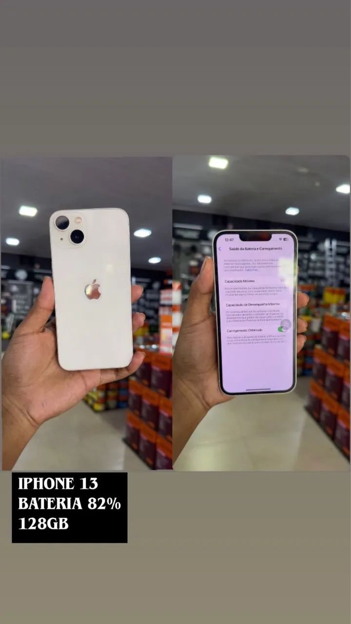 IPHONE 13 128gb BRANCO 