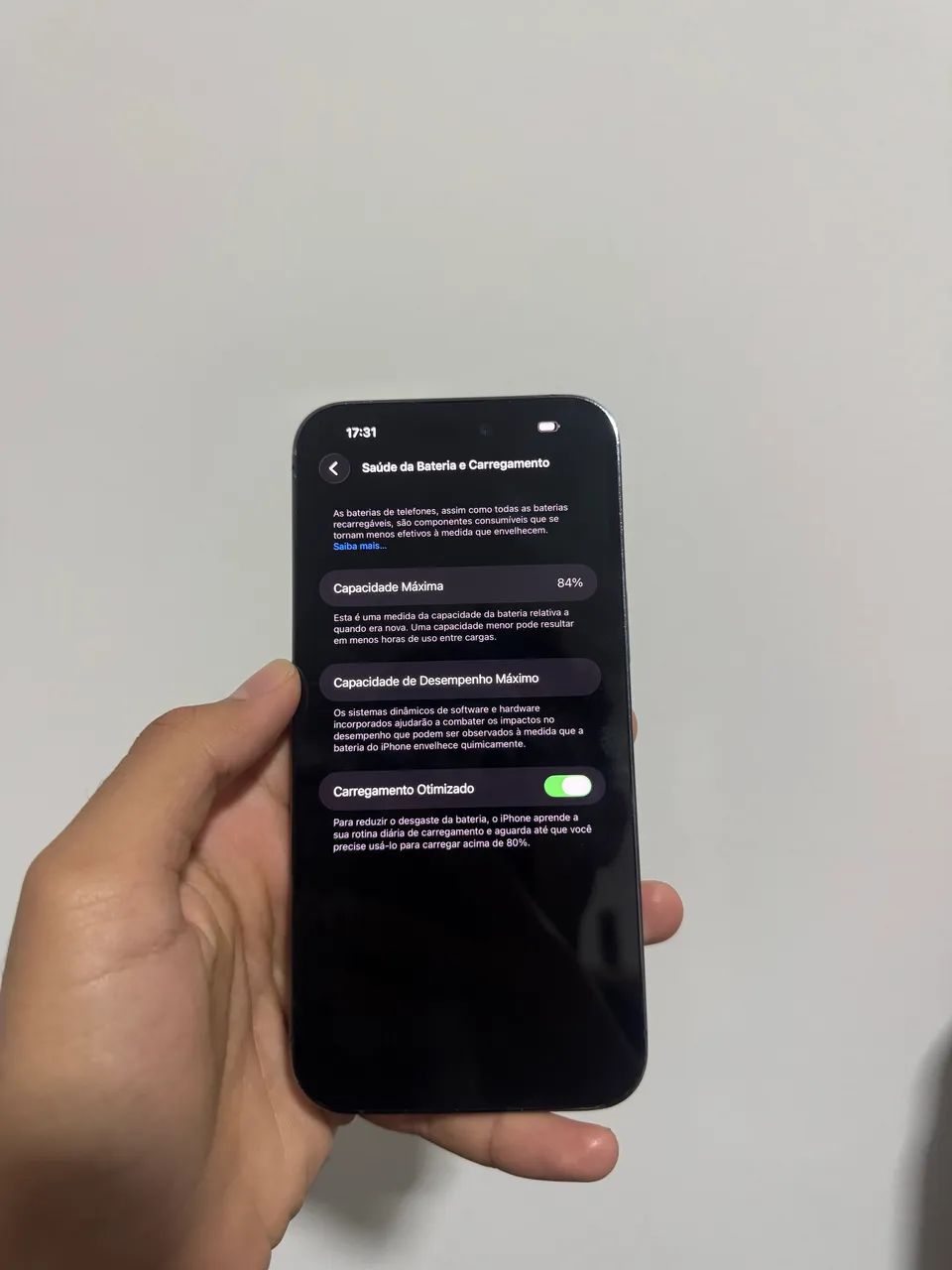 Vendo ou troca iphone 14 pro max 256GB 84% de bateria - Foto 3