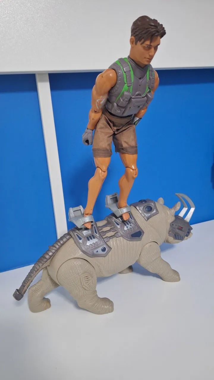 Max Steel e Rinoceronte RARO - Duopack - Foto 2