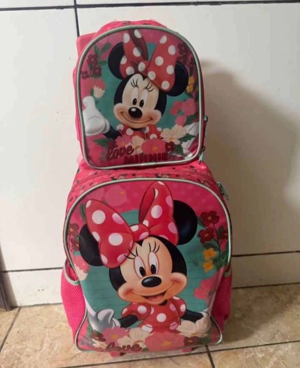 Mochila e lancheira