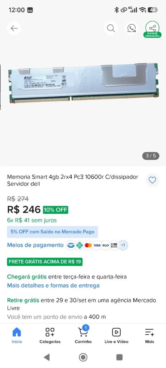 Memória DDR3  - Foto 2
