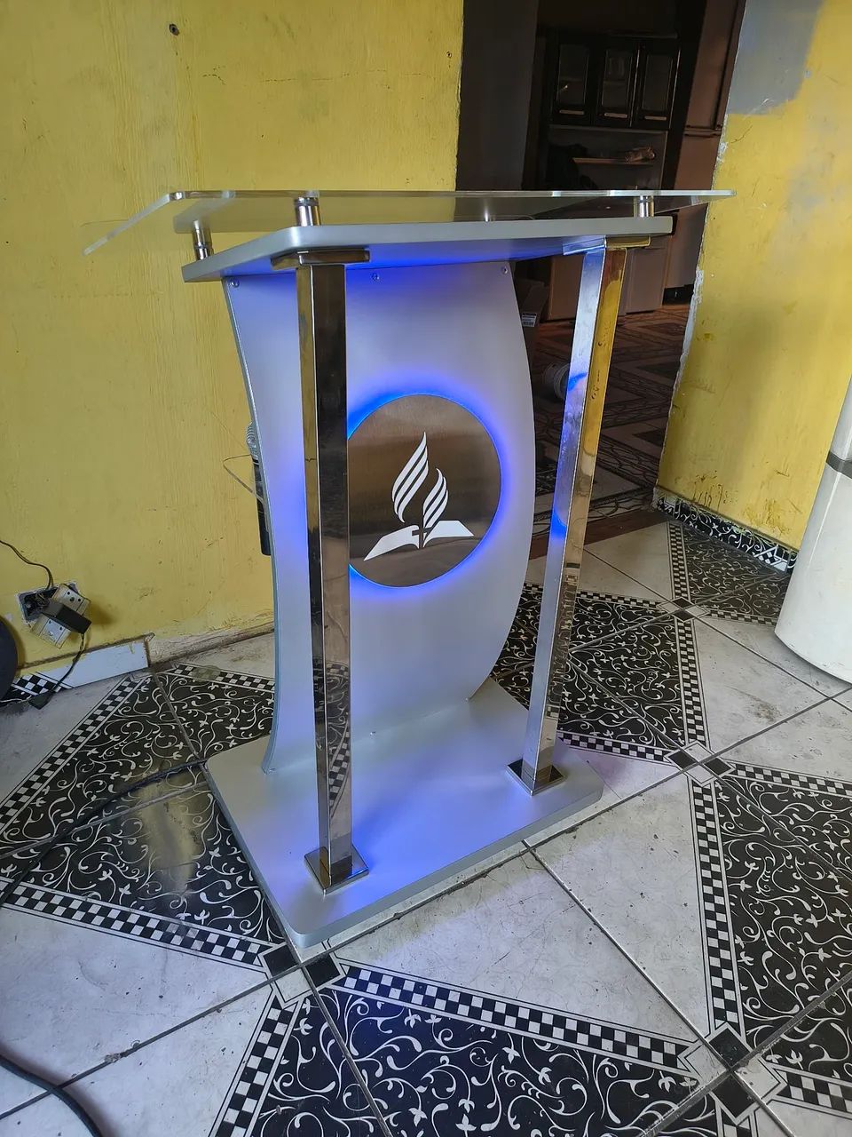 Promoção em Púlpito aço inox com acrílico.. - Foto 2