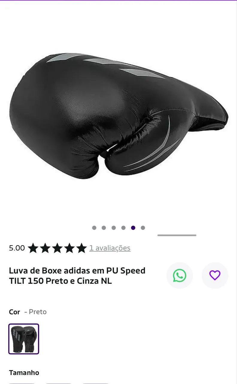 Luva de box Adidas  - Foto 5