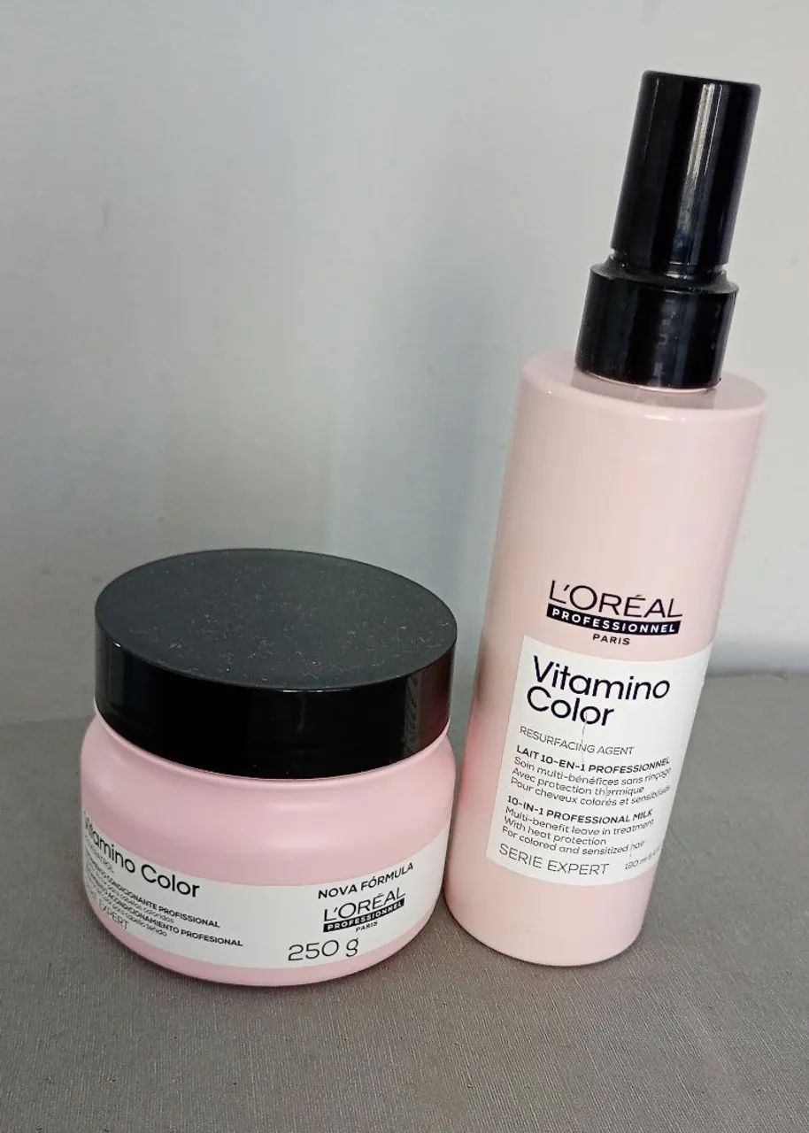 Máscara e Leave in vitamino L'Oréal 
