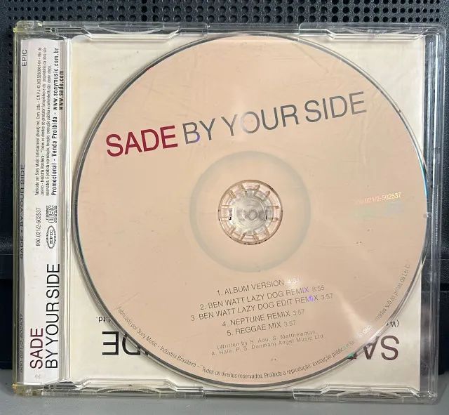 CD SINGLE: SADE - By Your Side (Promo Nacional) - Foto 3