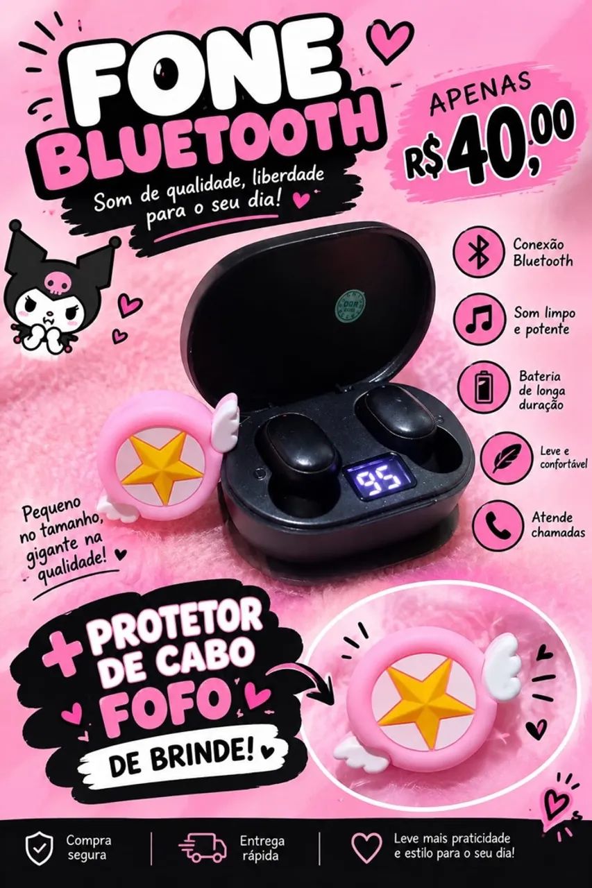 Fone Bluetooth - Foto 2