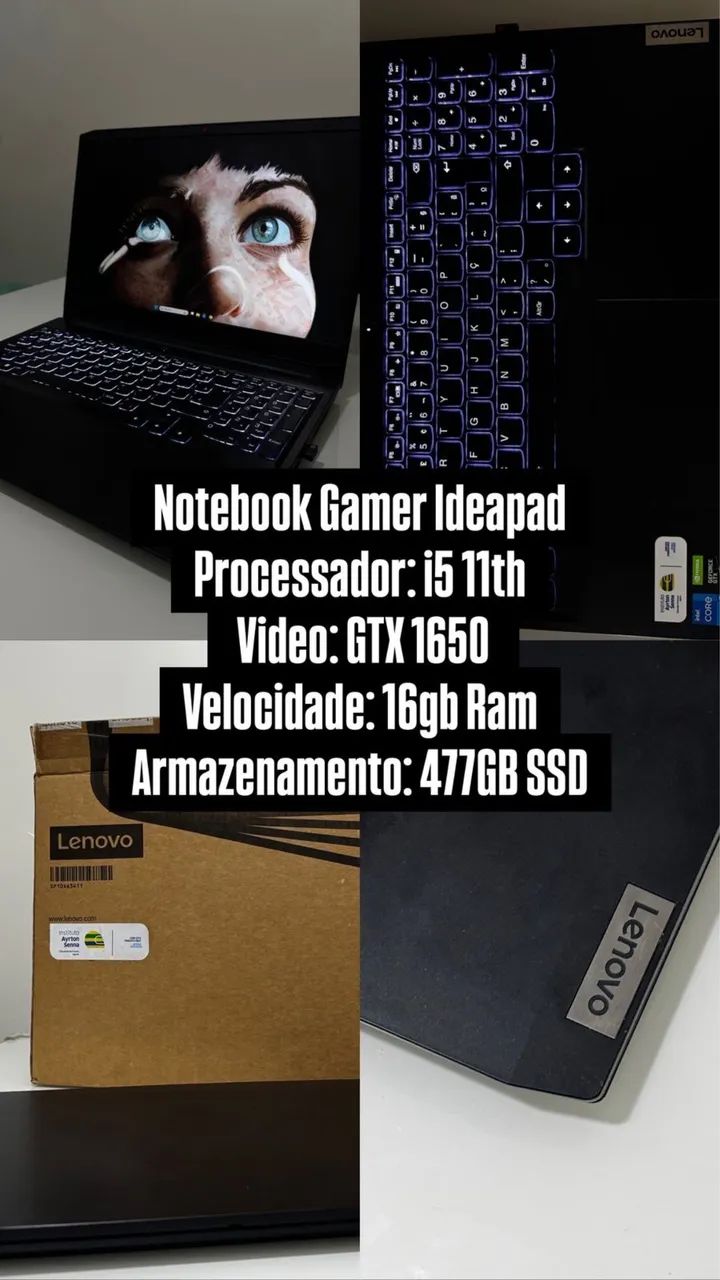 Notebook gamer 